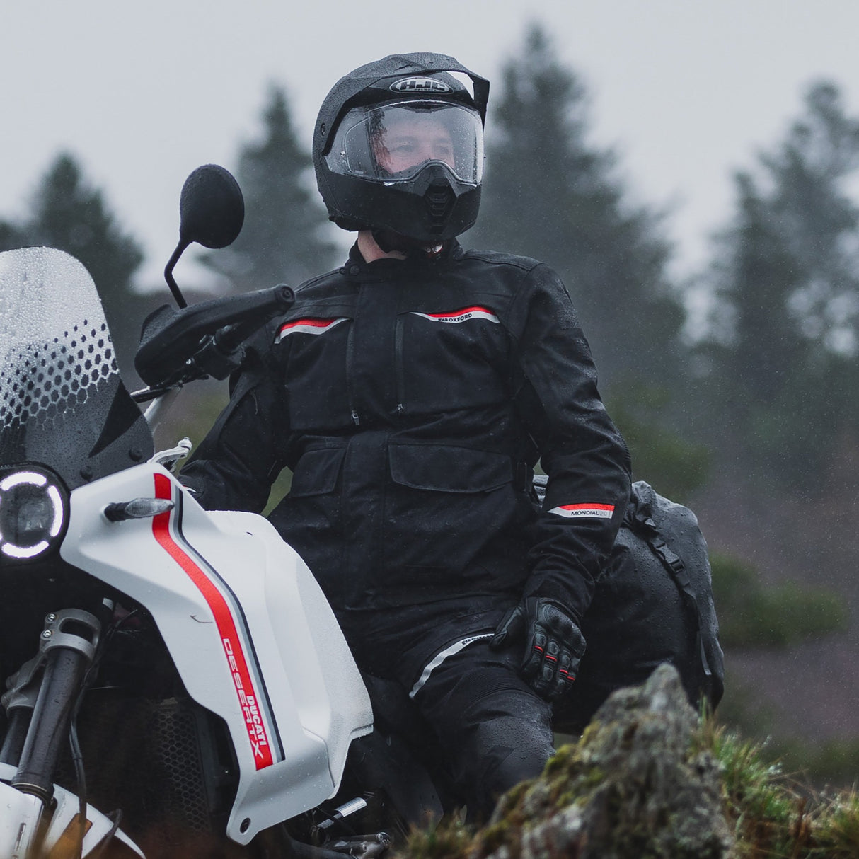 Oxford Mondial 2.0 Advanced Men's Motorcycle Jacket Tech Black