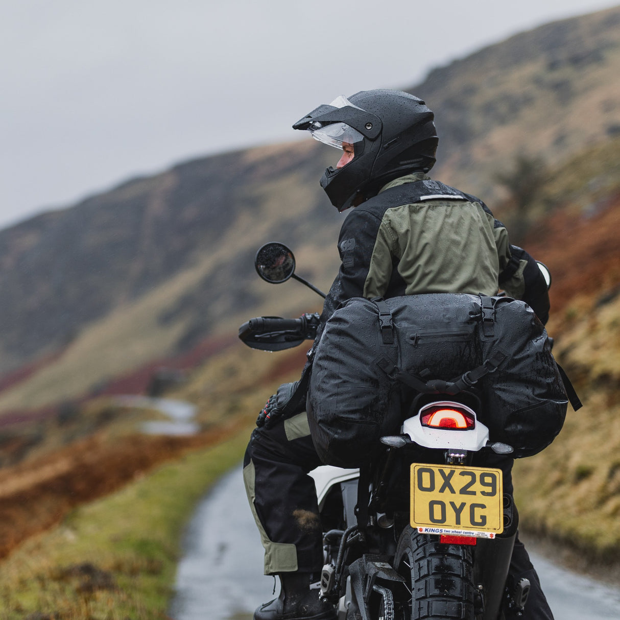 Oxford Mondial 2.0 Advanced Men's Motorcycle Jacket Black/Olive