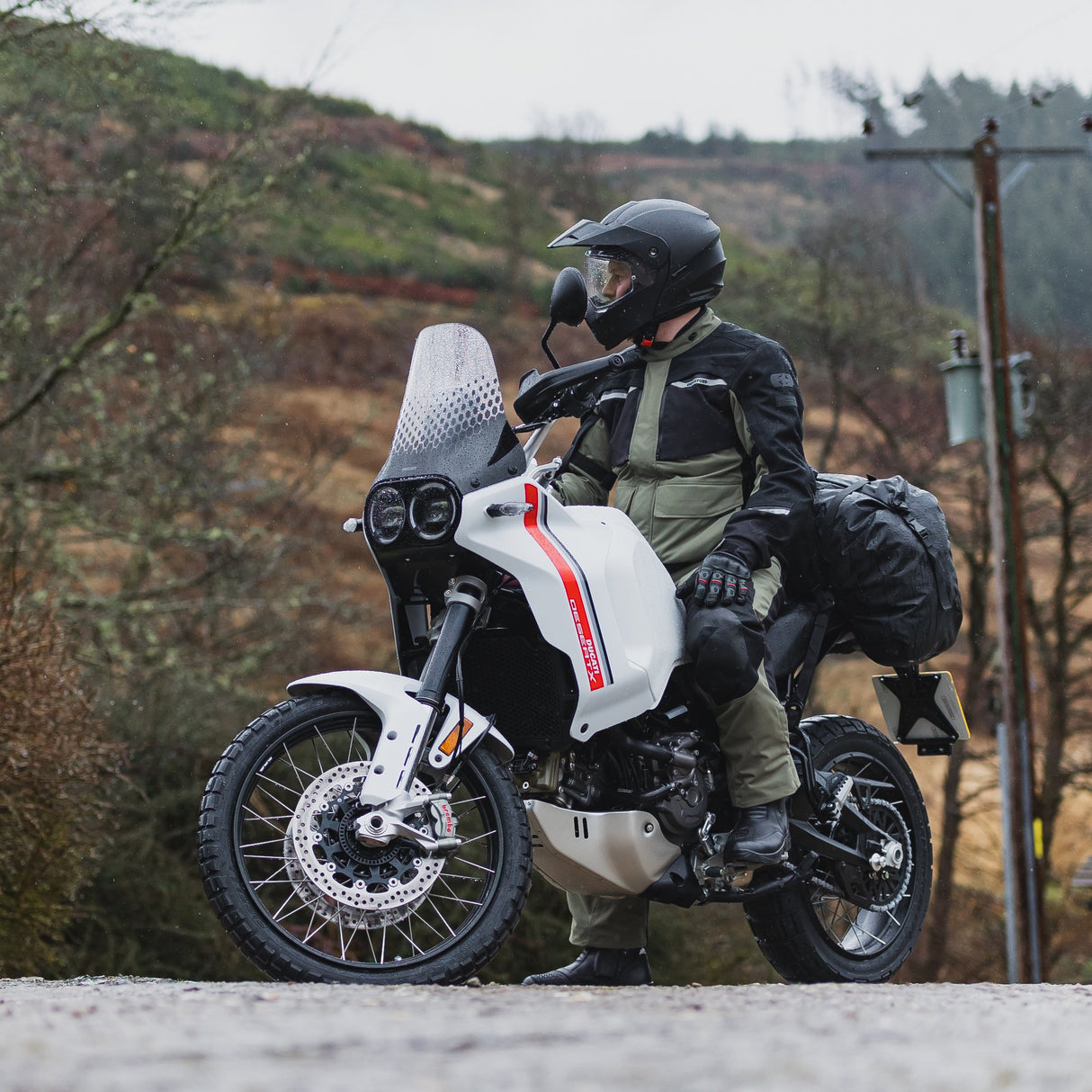 Oxford Mondial 2.0 Advanced Men's Motorcycle Jacket Black/Olive