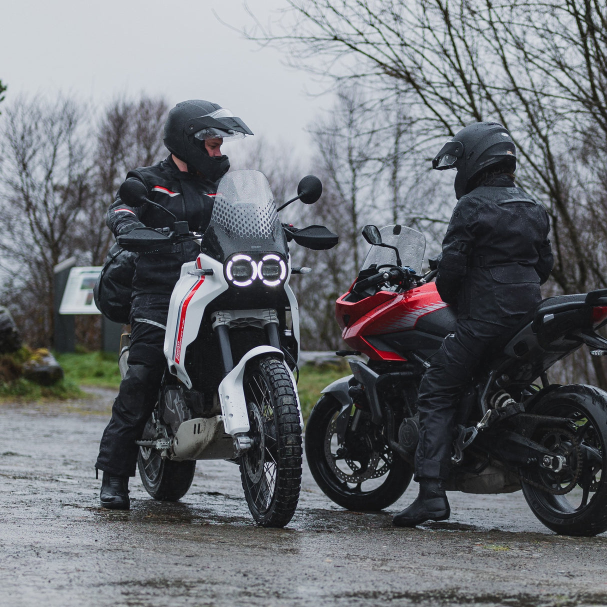 Oxford Mondial 2.0 Motorcycle Trousers Tech Black