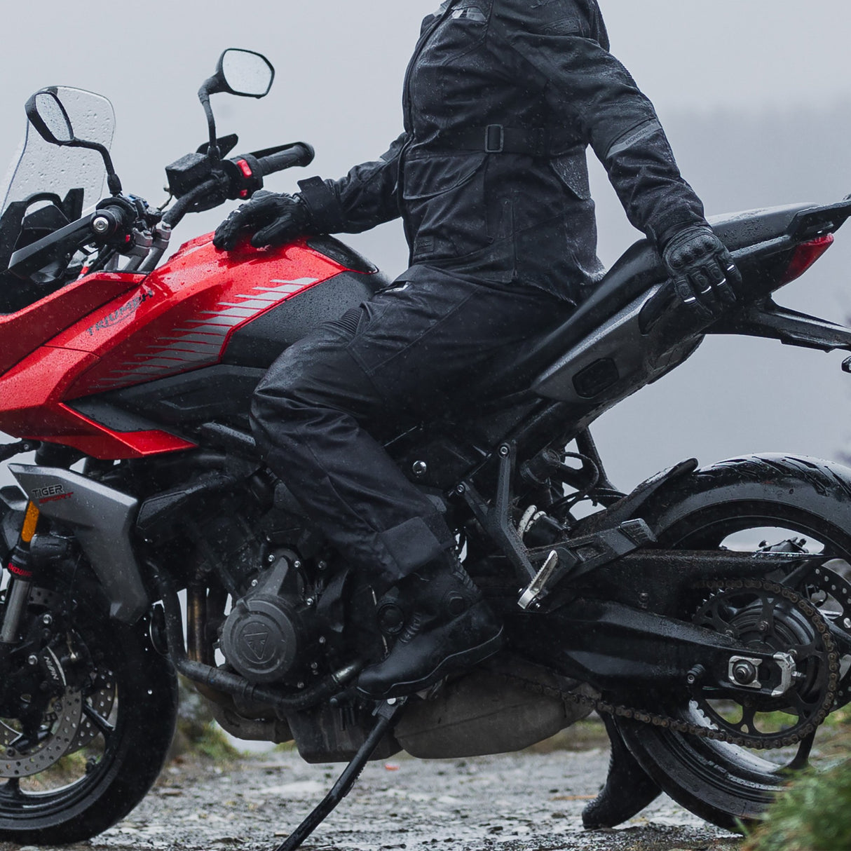 Oxford Mondial 2.0 Ladies Motorcycle Trousers Stealth Black