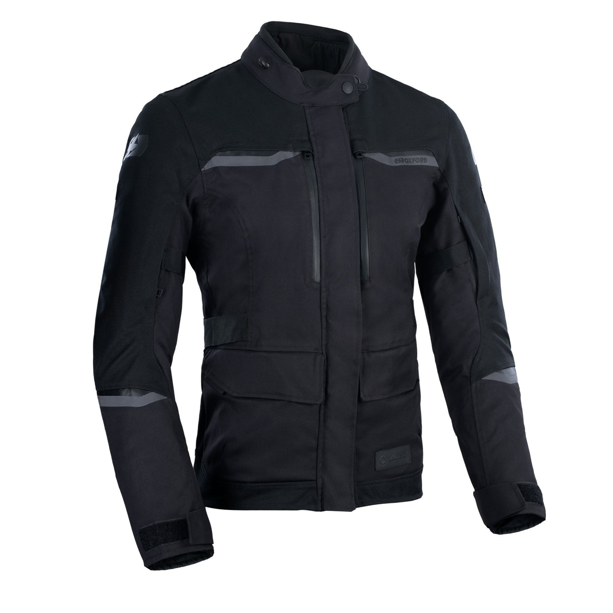 Oxford Mondial 2.0 Ladies Motorcycle Jacket Stealth Black