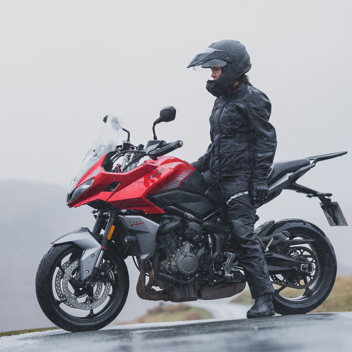 Oxford Mondial 2.0 Ladies Motorcycle Jacket Stealth Black