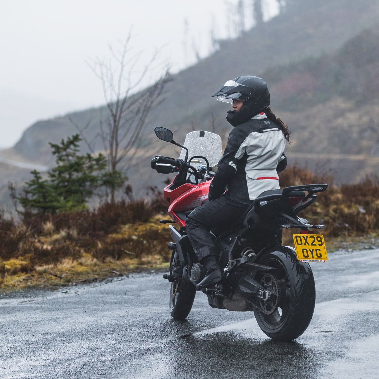 Oxford Mondial 2.0 Ladies Motorcycle Jacket Arctic/Black