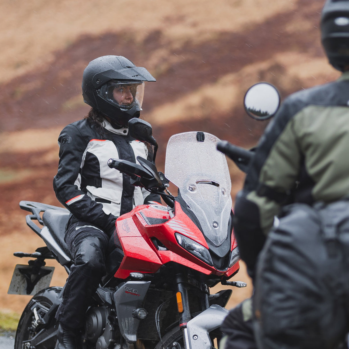 Oxford Mondial 2.0 Ladies Motorcycle Jacket Arctic/Black