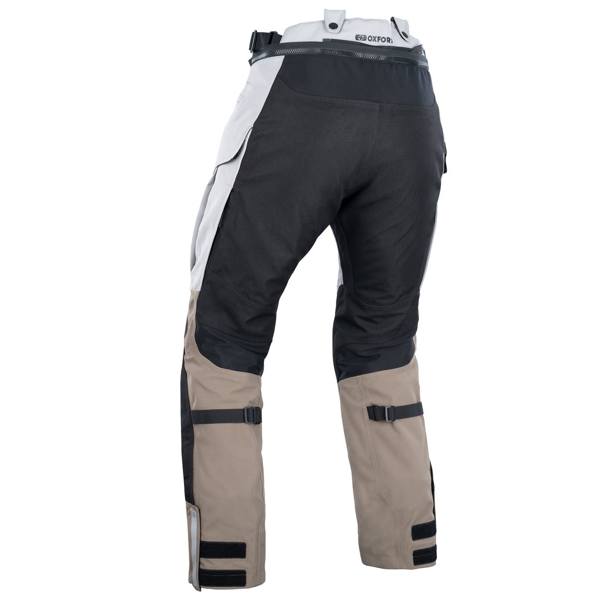 Oxford Stormland D2D Motorcycle Trousers Desert Black Orange