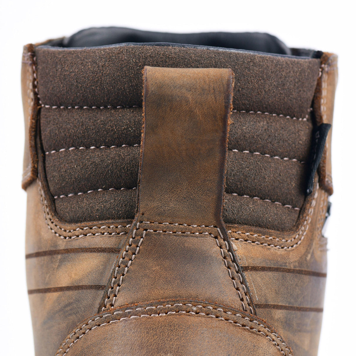 Oxford Kickback Motorcycle Boots Trainers Brown