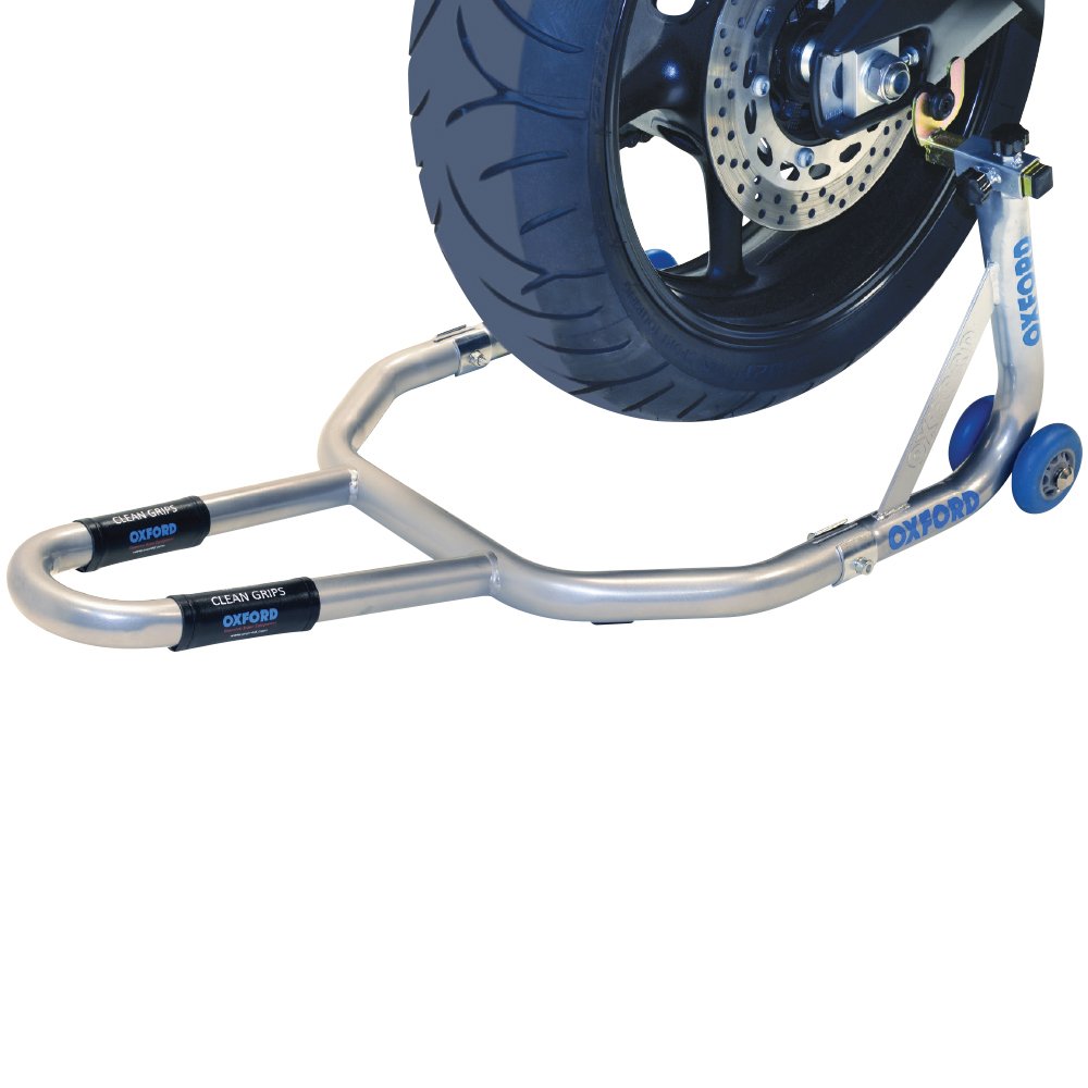 Oxford OX784 Motorcycle Bobbin Forks for Rear Paddock Stand Square Fitment (Fits Oxford Premium and Big Black Bike Stands)