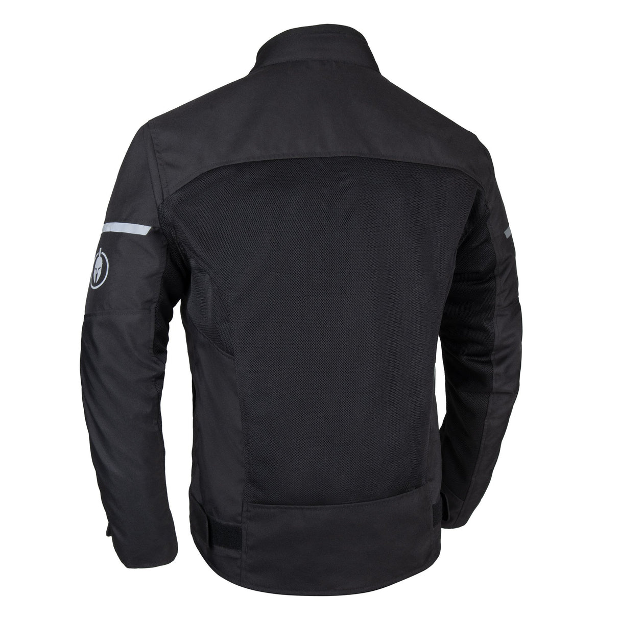 Spartan Air Men's Motorcycle Jacket Stealth Black