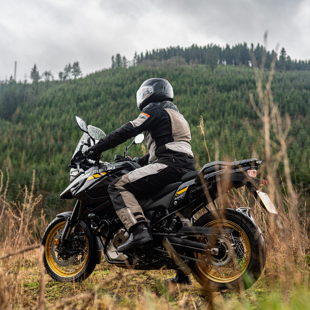 Oxford Stormland D2D Men's Motorcycle Jacket Desert/Black/Orange