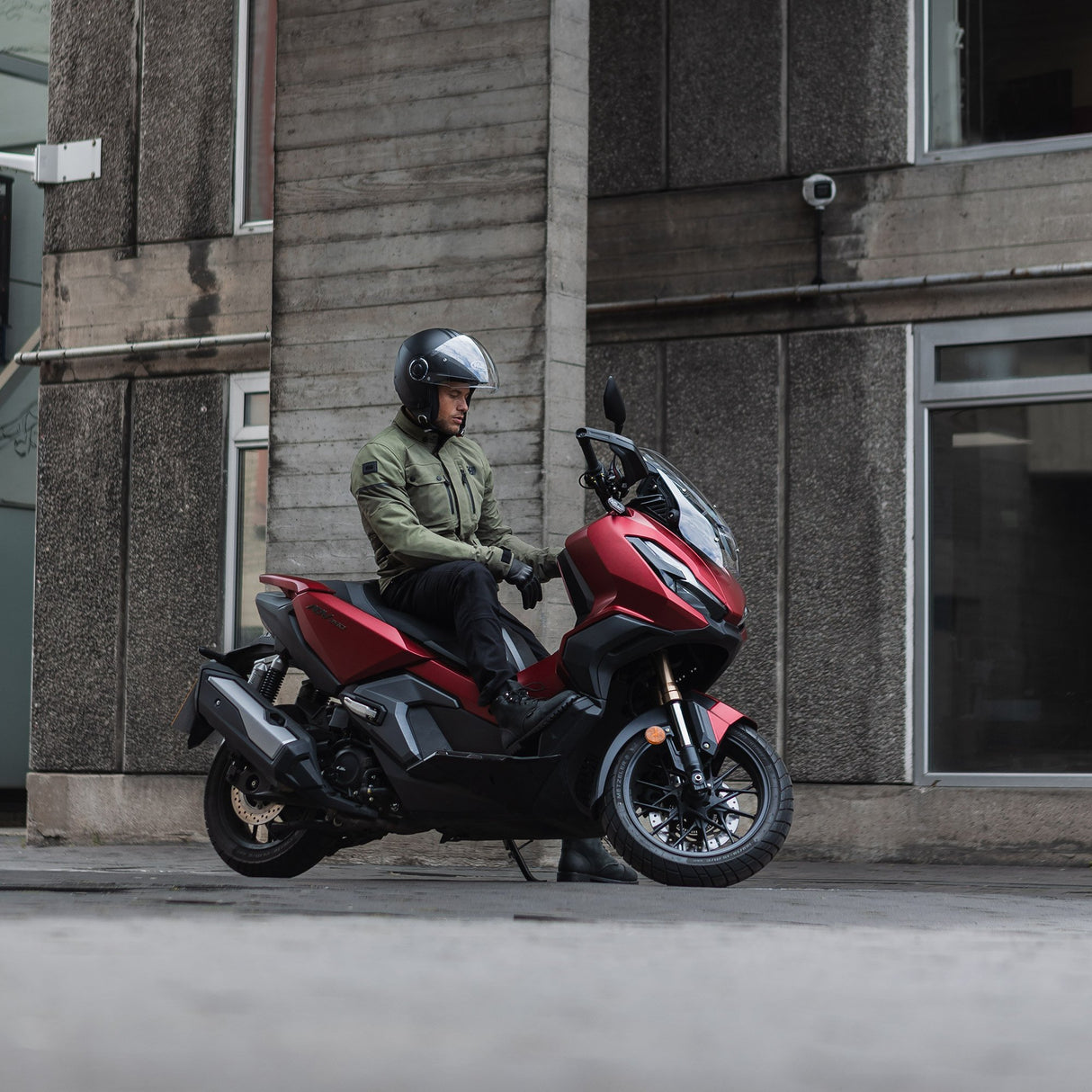 Oxford Barkston D2D Men's Motorcycle Jacket Khaki