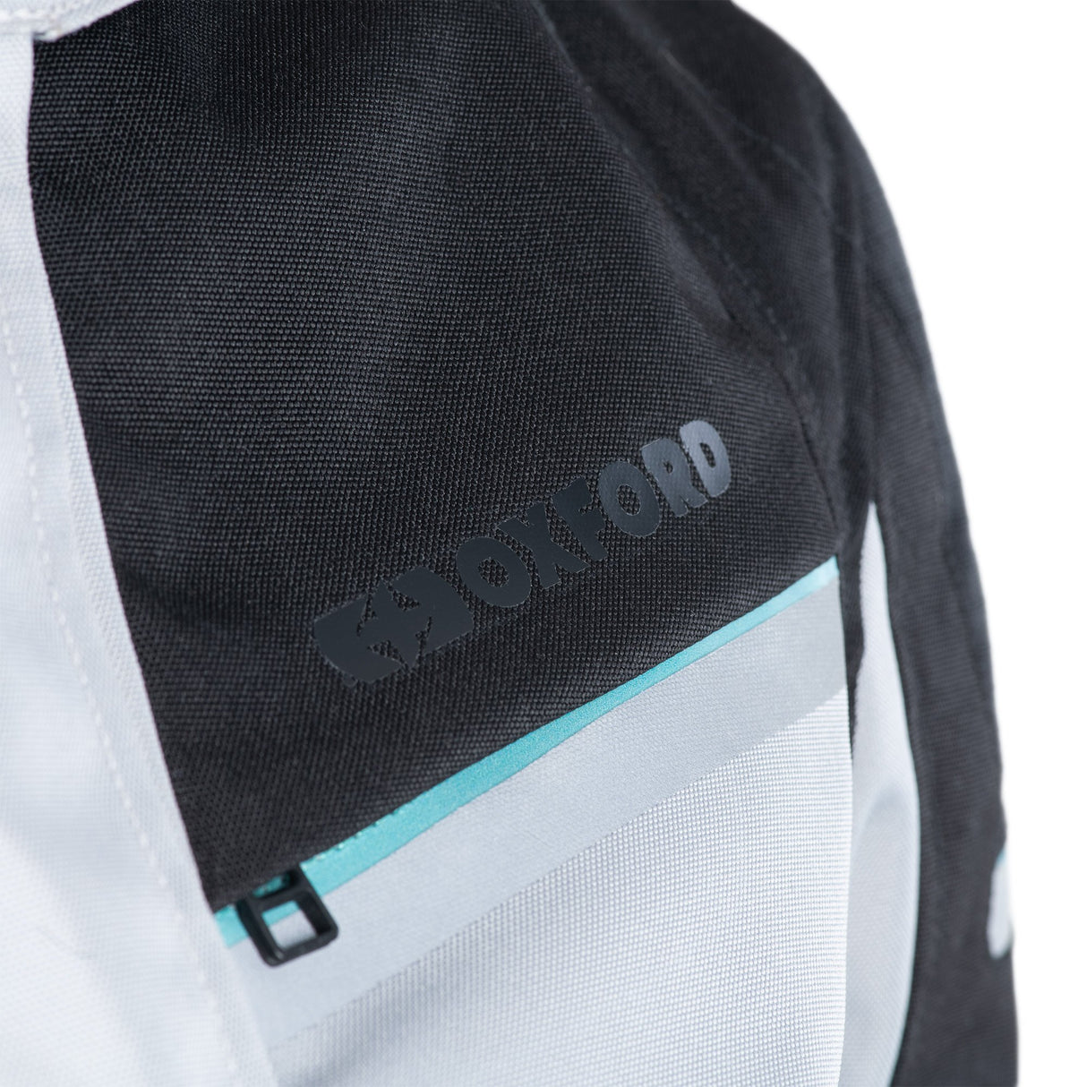 Oxford Dakota 3.0 Ladies Motorcycle Jacket Arctic Black Teal