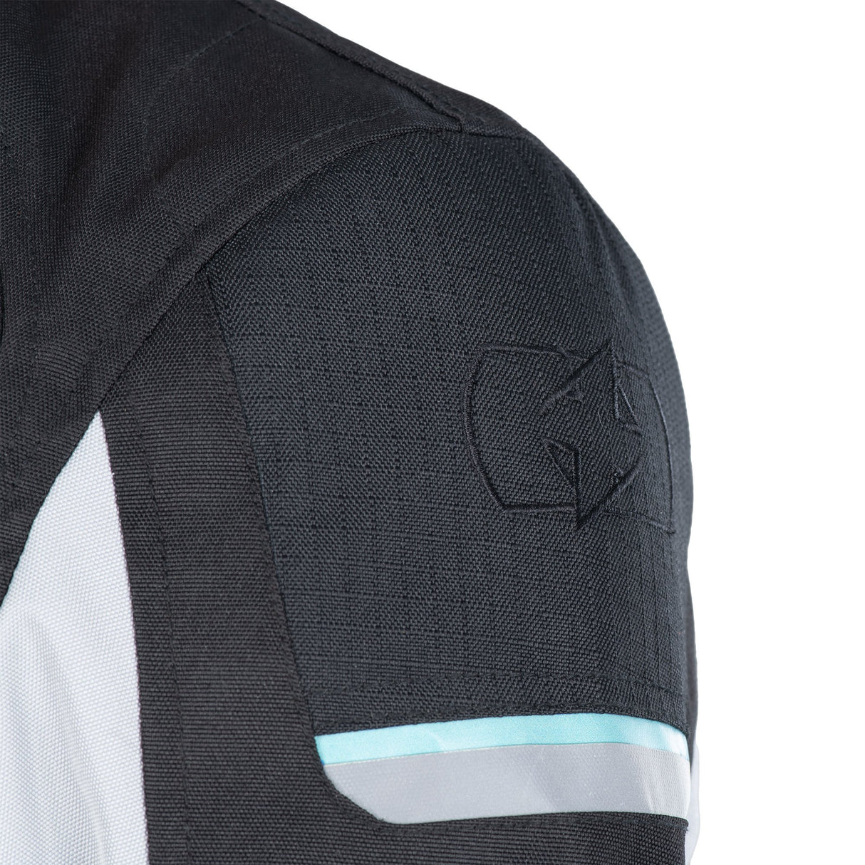 Oxford Dakota 3.0 Ladies Motorcycle Jacket Arctic Black Teal