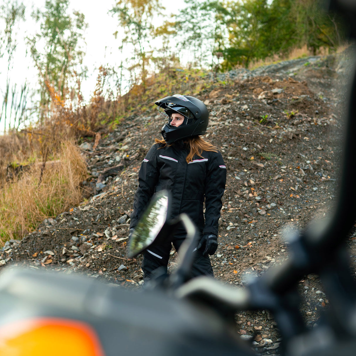 Oxford Dakota 3.0 Ladies Motorcycle Jacket Tech Pink