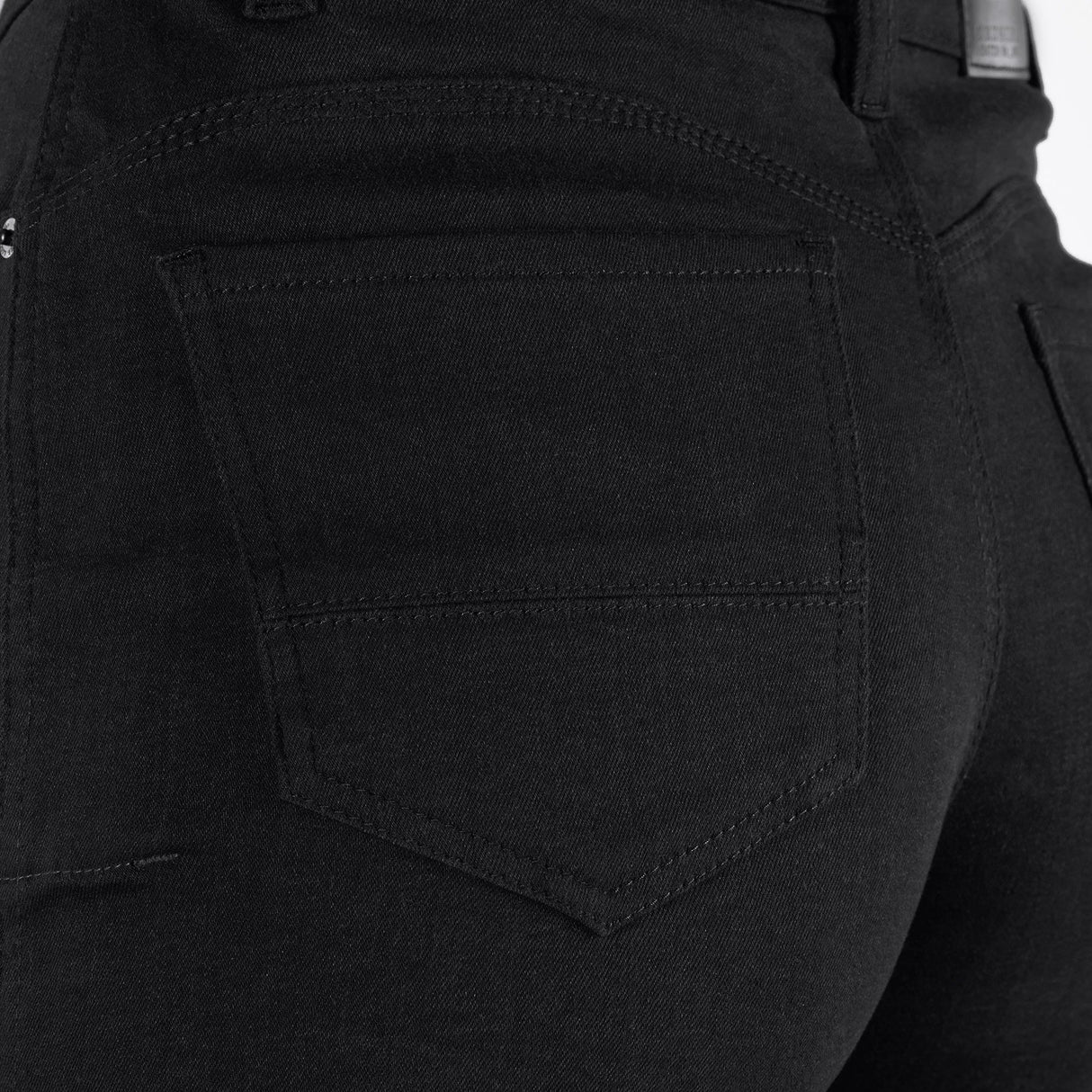 Oxford Original Approved AA Super Stretch Women's Motorcycle Jeans Black