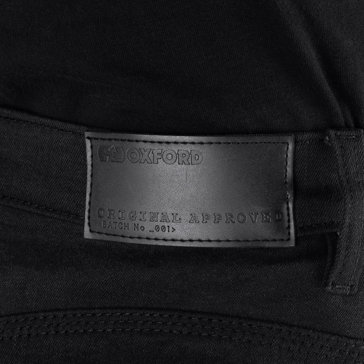 Oxford Original Approved AA Super Stretch Women's Motorcycle Jeans Black