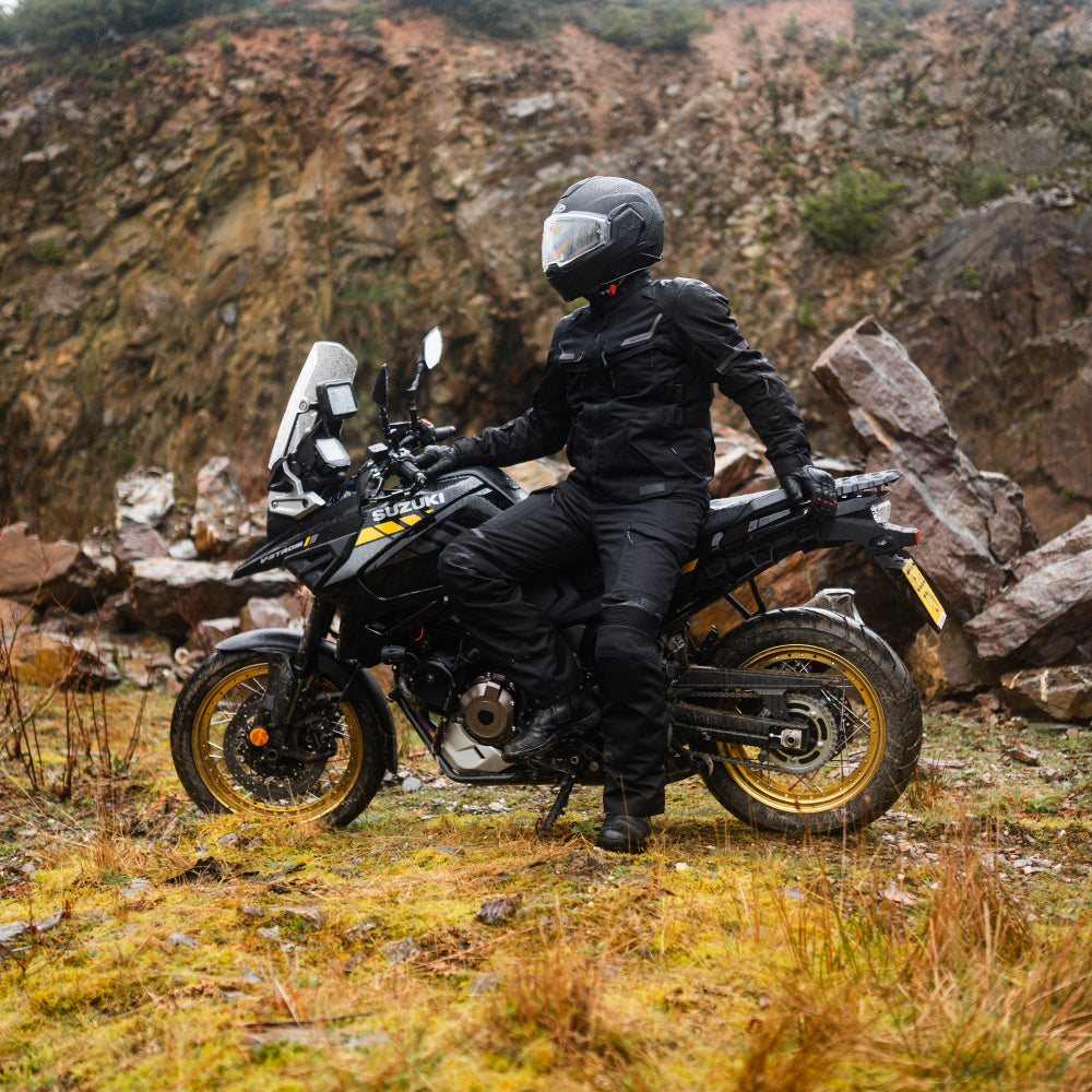 Oxford Rockland Motorcycle Trousers Tech Black