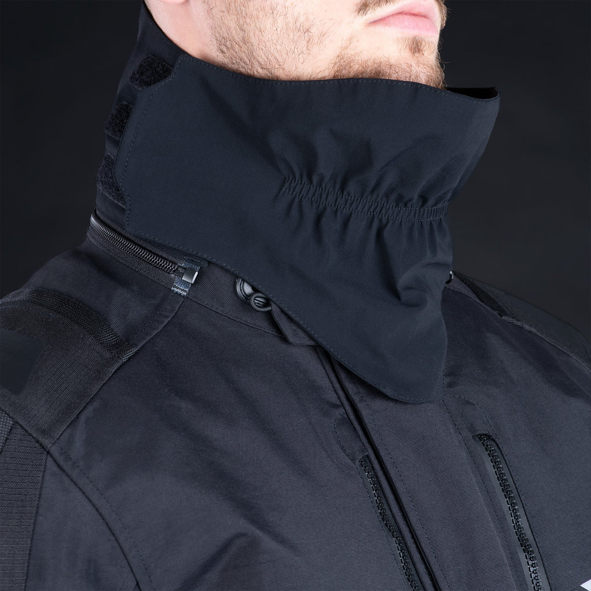 Oxford Stormland D2D Men's Motorcycle Jacket Grey Black Fluo