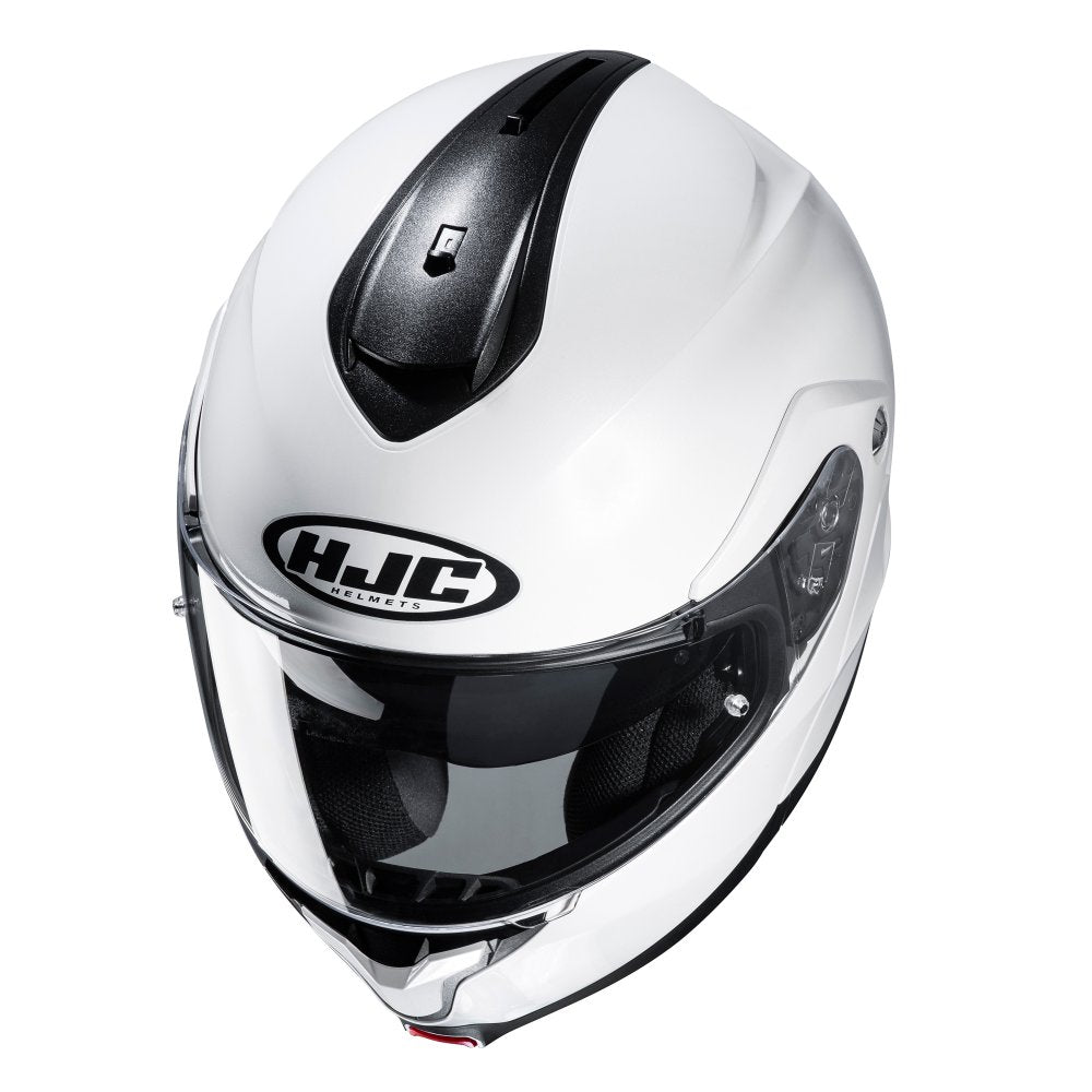 HJC C91N Pearl White Motorcycle Helmet