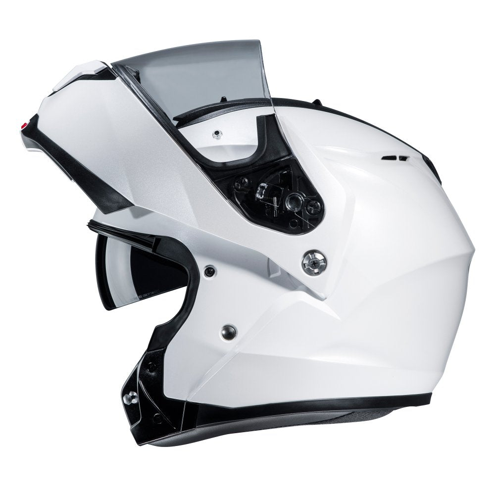 HJC C91N Pearl White Motorcycle Helmet