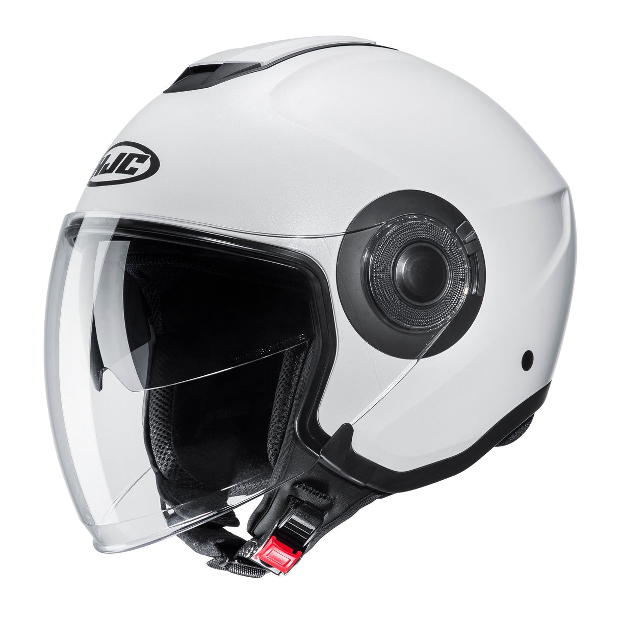 HJC I40N Pearl White Open Face Motorcycle Helmet