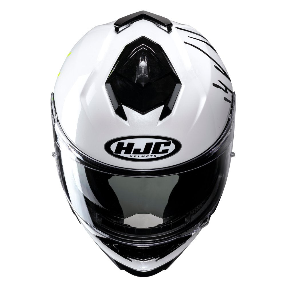 HJC I71 Celos MC3H Yellow Motorcycle Helmet