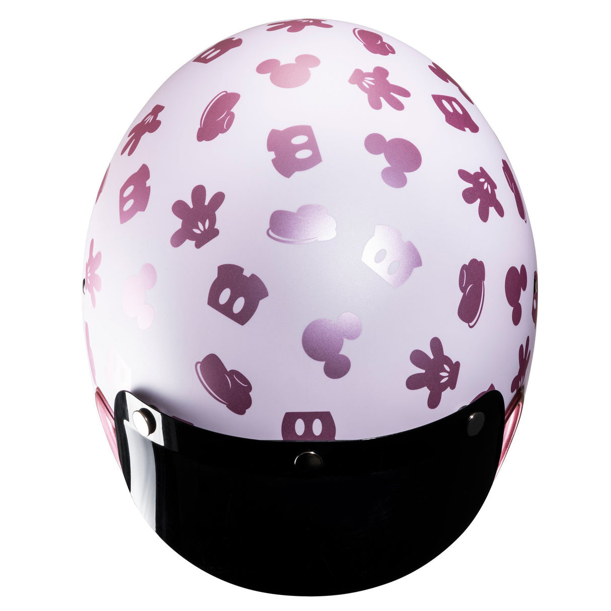 HJC V31 Disney Mickey MC8SF Pink Motorcycle Helmet