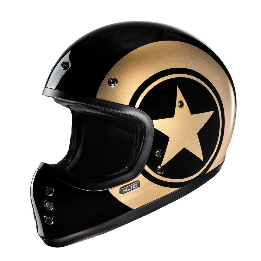 HJC V60 Nyx MC9 Gold Motorcycle Helmet