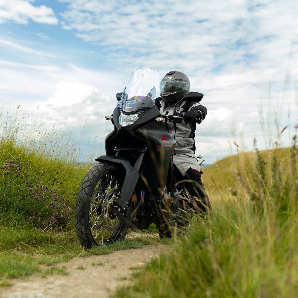 Oxford Calgary 2.0 D2D Motorcycle Trousers Silver/Black