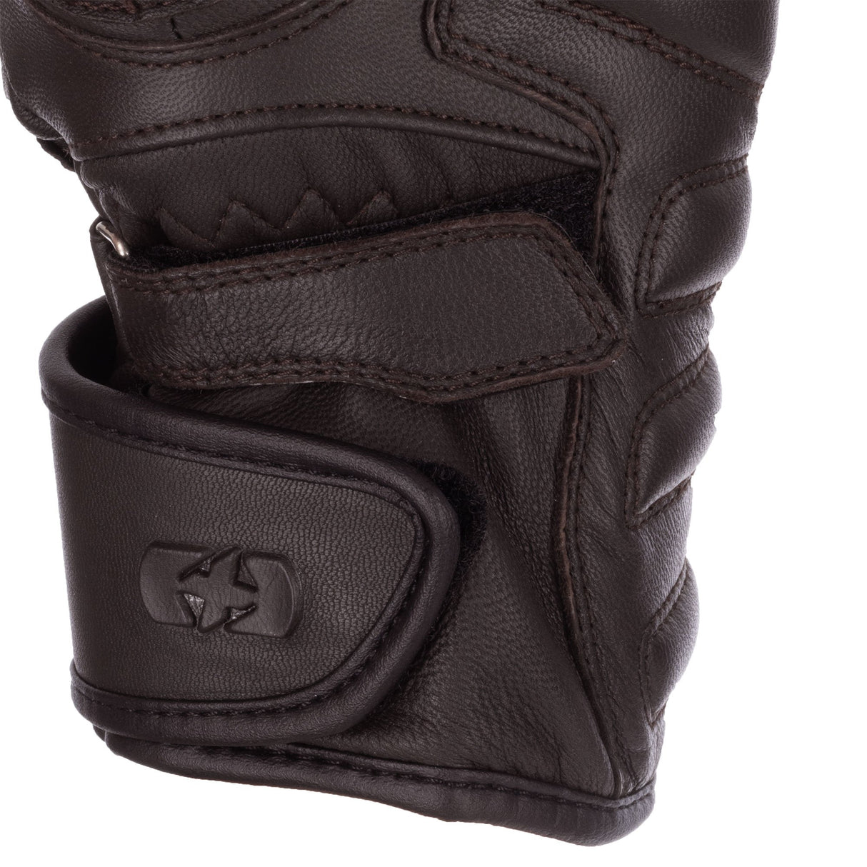 Oxford Hamilton Waterproof Leather Motorcycle Gloves Brown