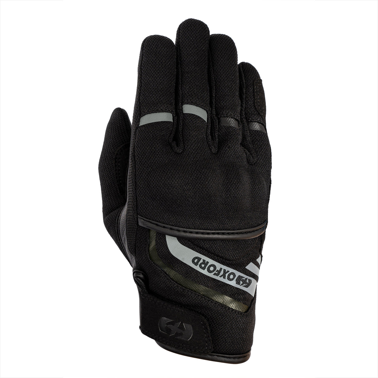 Oxford Dakar 1.0 Ladies Motorcycle Gloves Stealth Black