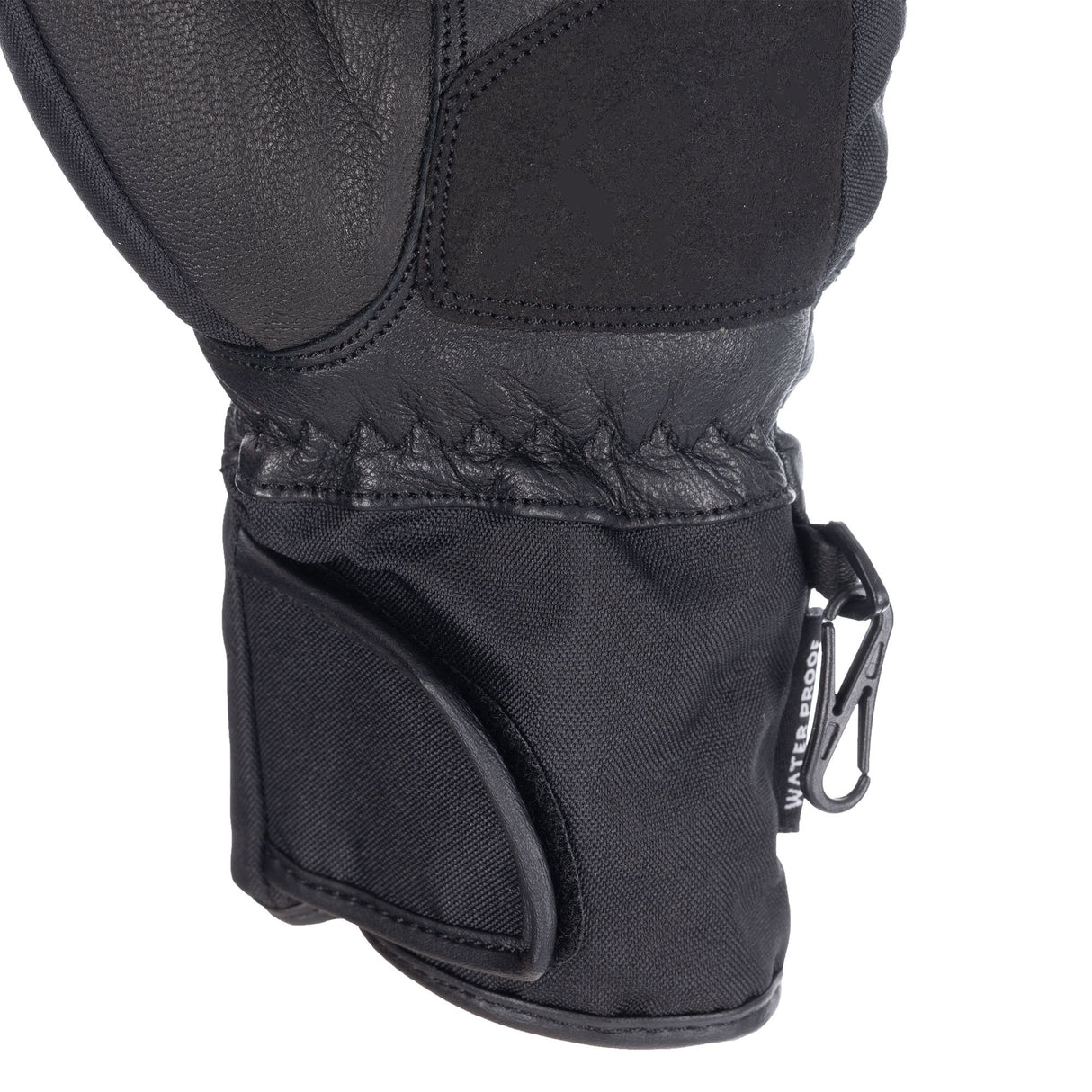 Oxford Spartan Waterproof Motorcycle Gloves Black