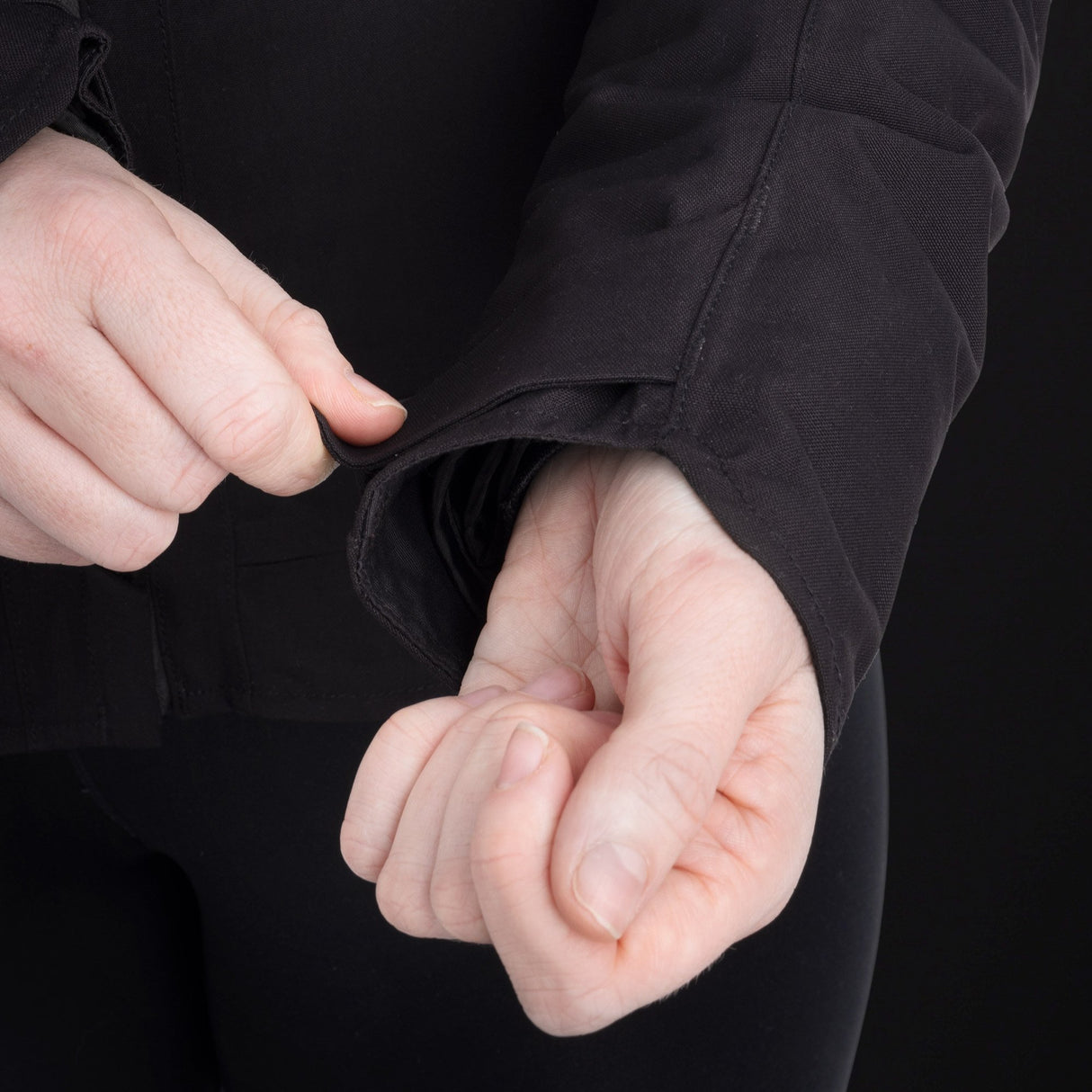 Oxford Mondial Street D2D Ladies Motorcycle Jacket Black