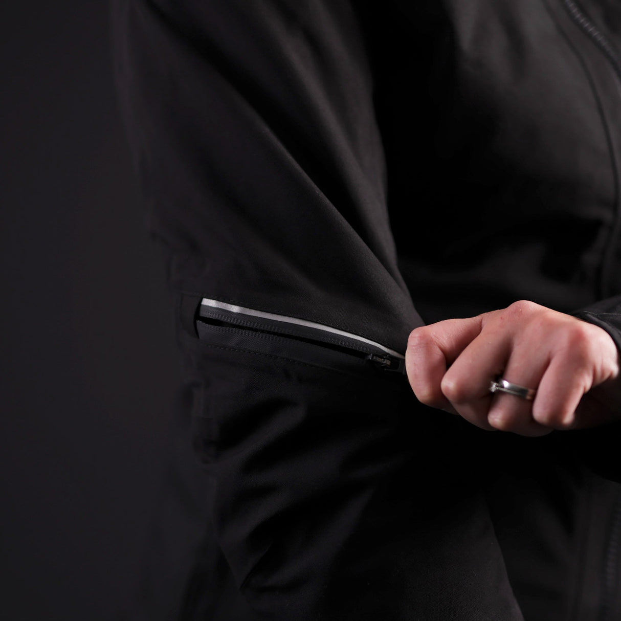 Oxford Mondial Street D2D Ladies Motorcycle Jacket Black