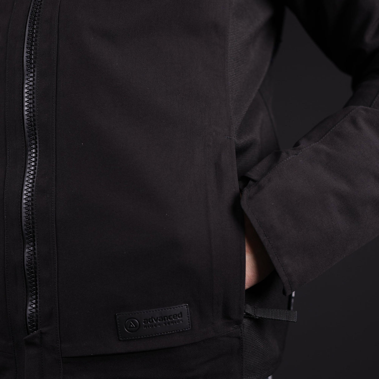 Oxford Mondial Street D2D Men's Motorcycle Jacket Black