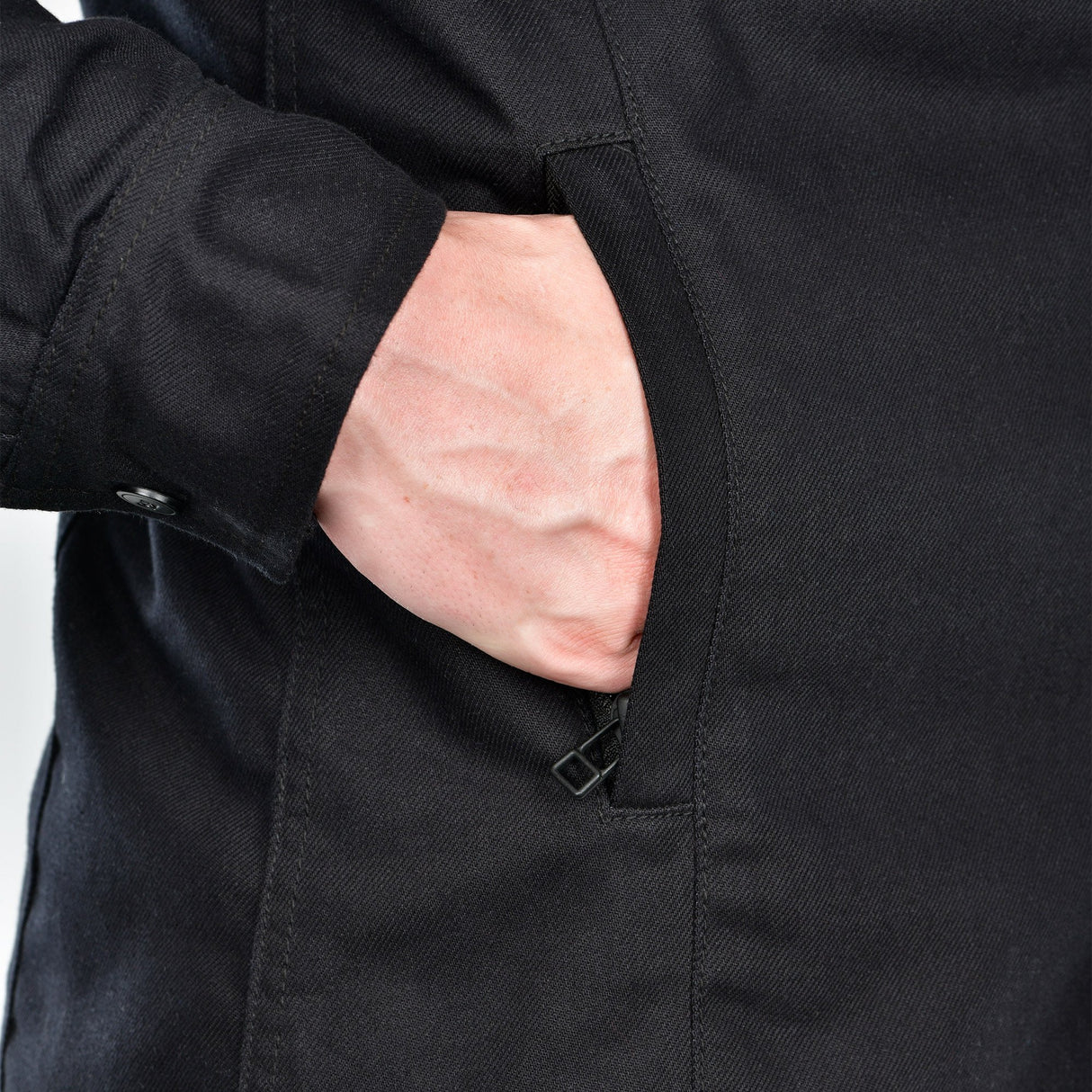 Oxford Ridgeback Original Approved AA Armoured Mens Shirt Black