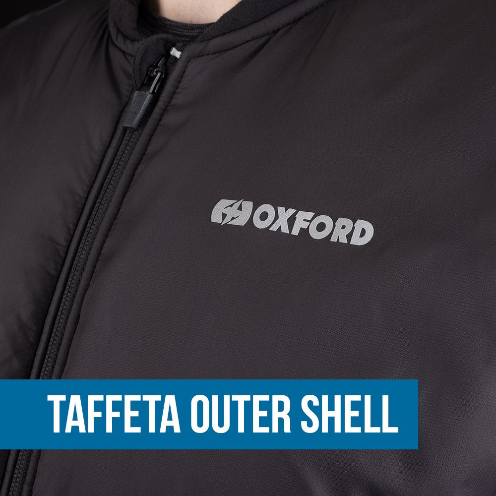 Oxford Advanced Thermal Expedition Motorcycle Mid Layer Gilet Black