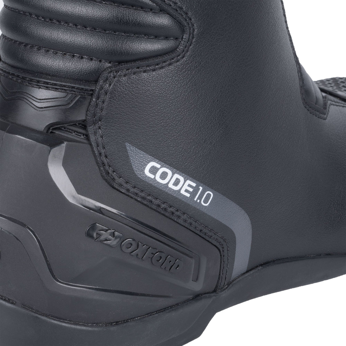 Oxford Code 1.0 D2D Motorcycle Boots Black