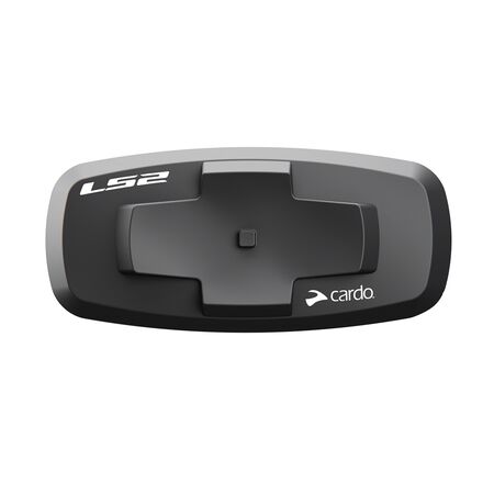 LS2 FF901 ADVANT X Solid Gloss Carbon 180° Modular Motorcycle Helmet with LS2 CARDO Intercom 4X Preinstalled