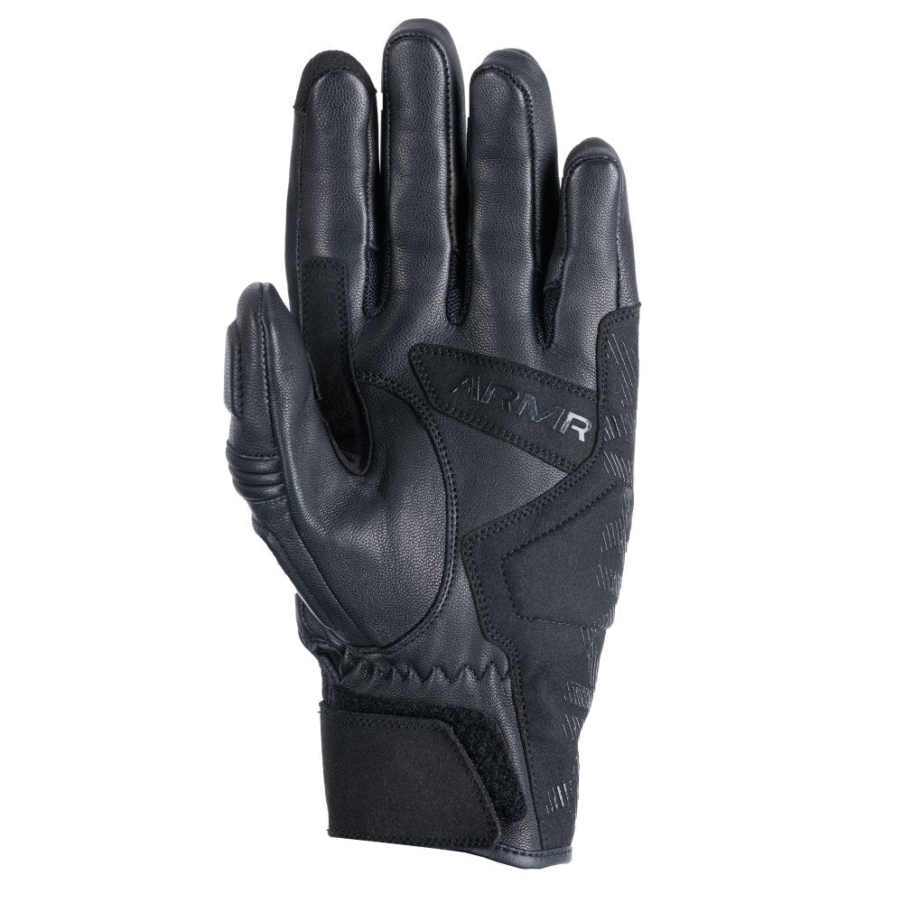 ARMR Raiden 3.0 Men's Motorcycle Leather Gloves Black