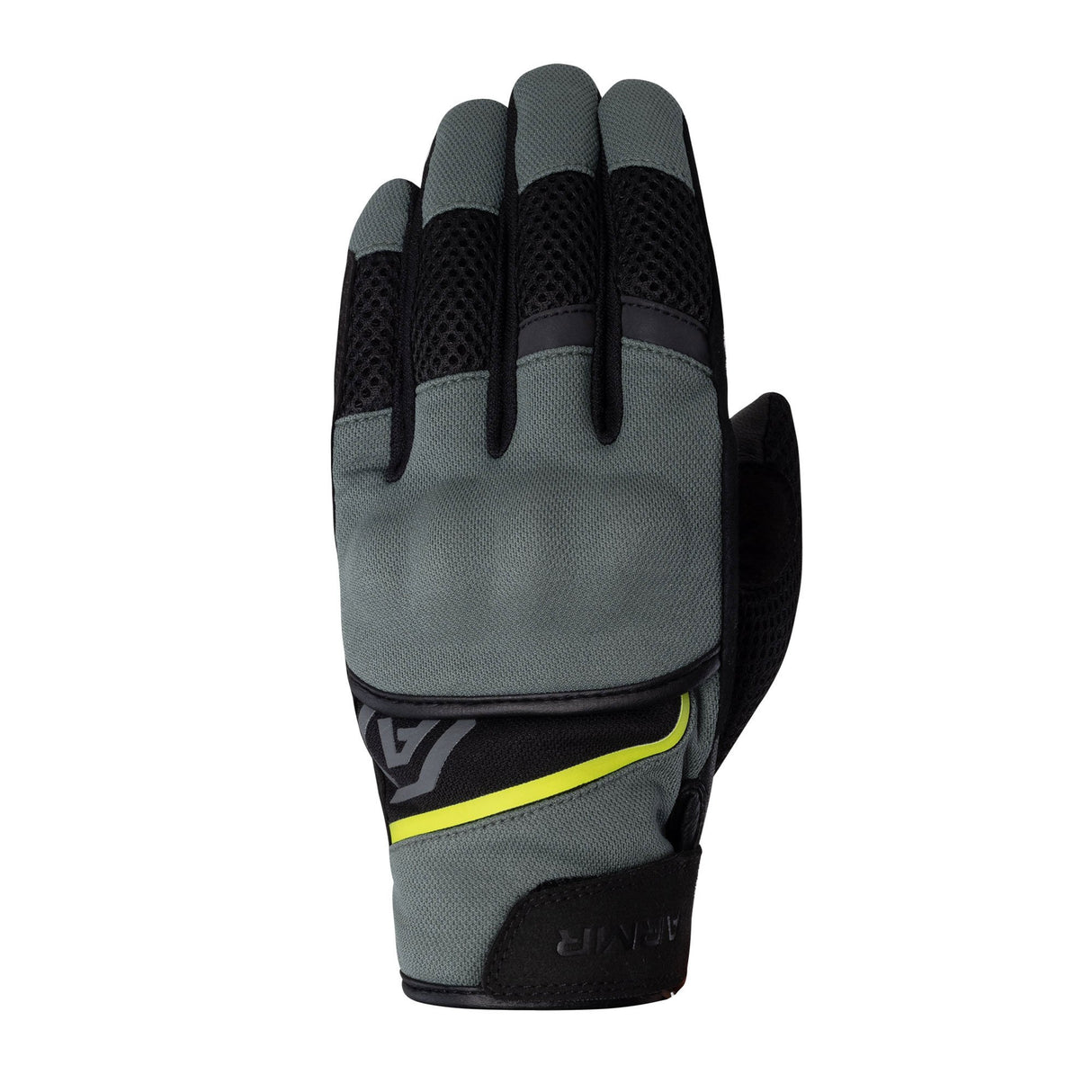 ARMR Eyoshi 3.0 Air Motorcycle Gloves Black Green Yellow Fluo