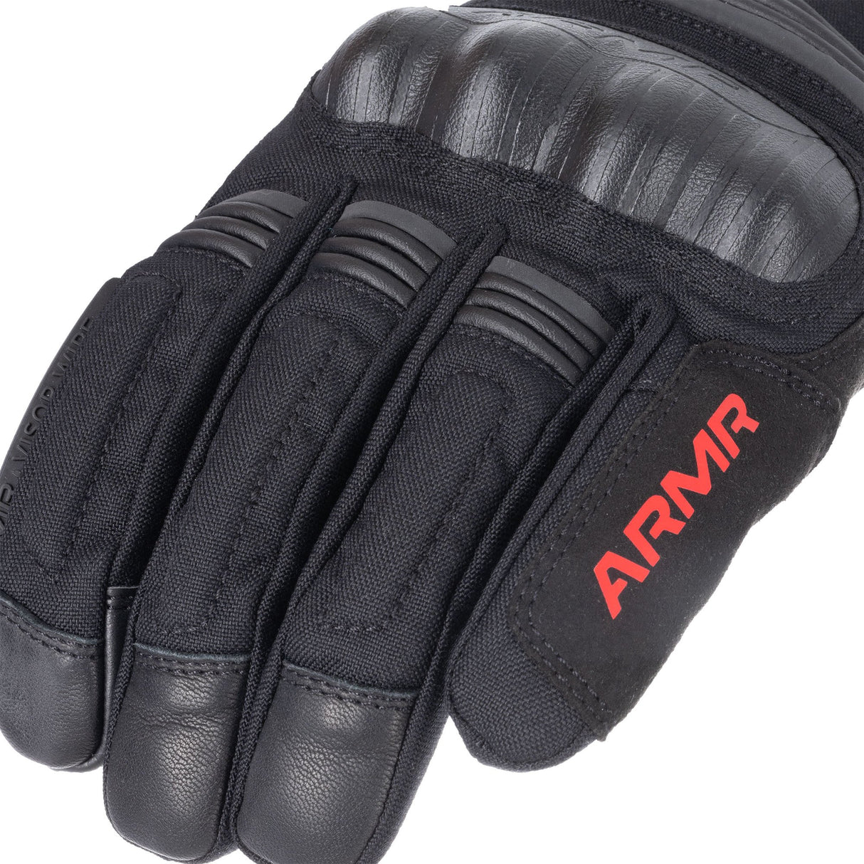 ARMR Kumaji 3.0 Men's Waterproof Motorcycle Gloves Black Red