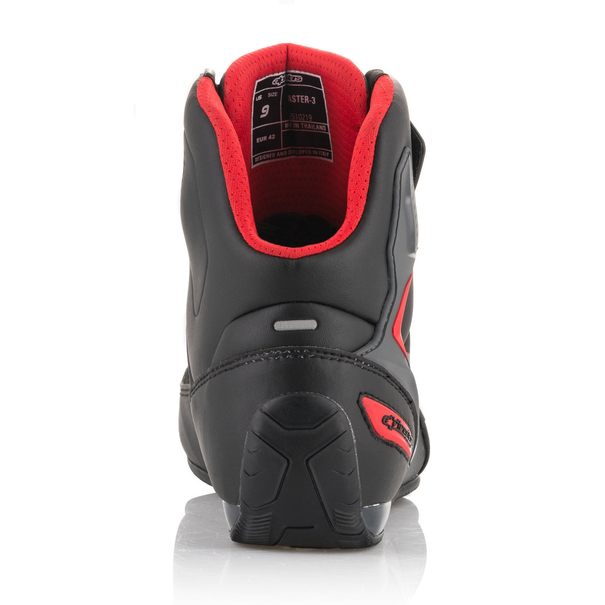 Alpinestars Faster-3 Shoe Boots - Black Grey Red
