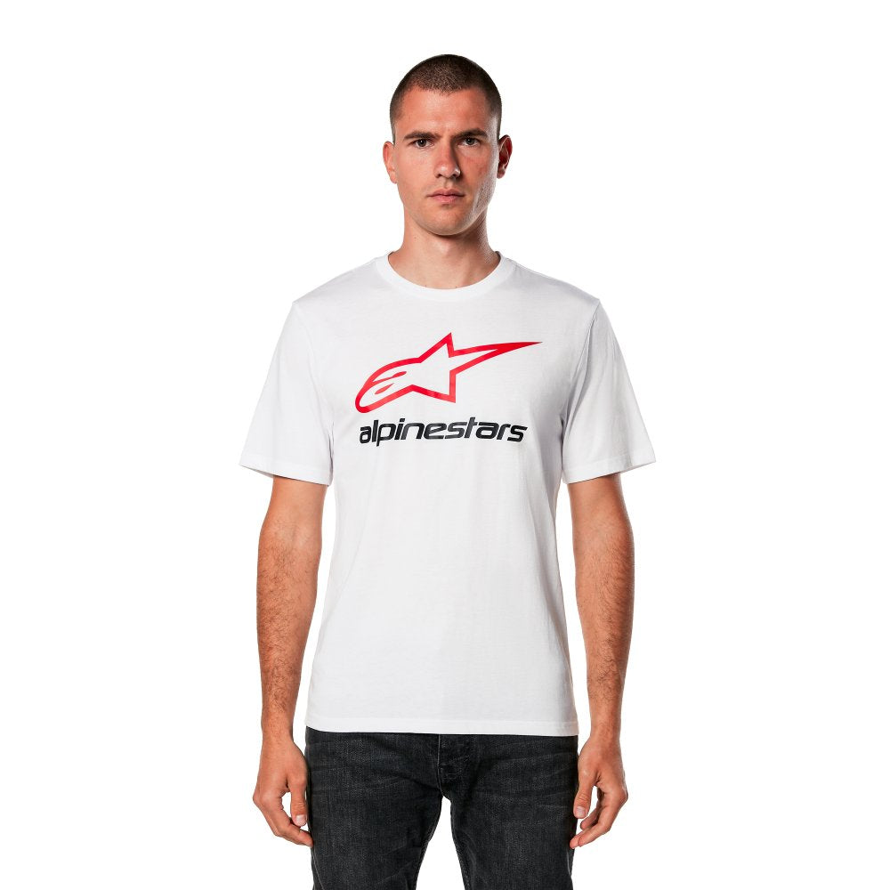 Alpinestars Always 2.0 CSF Tee T-Shirt - White/Red/Black