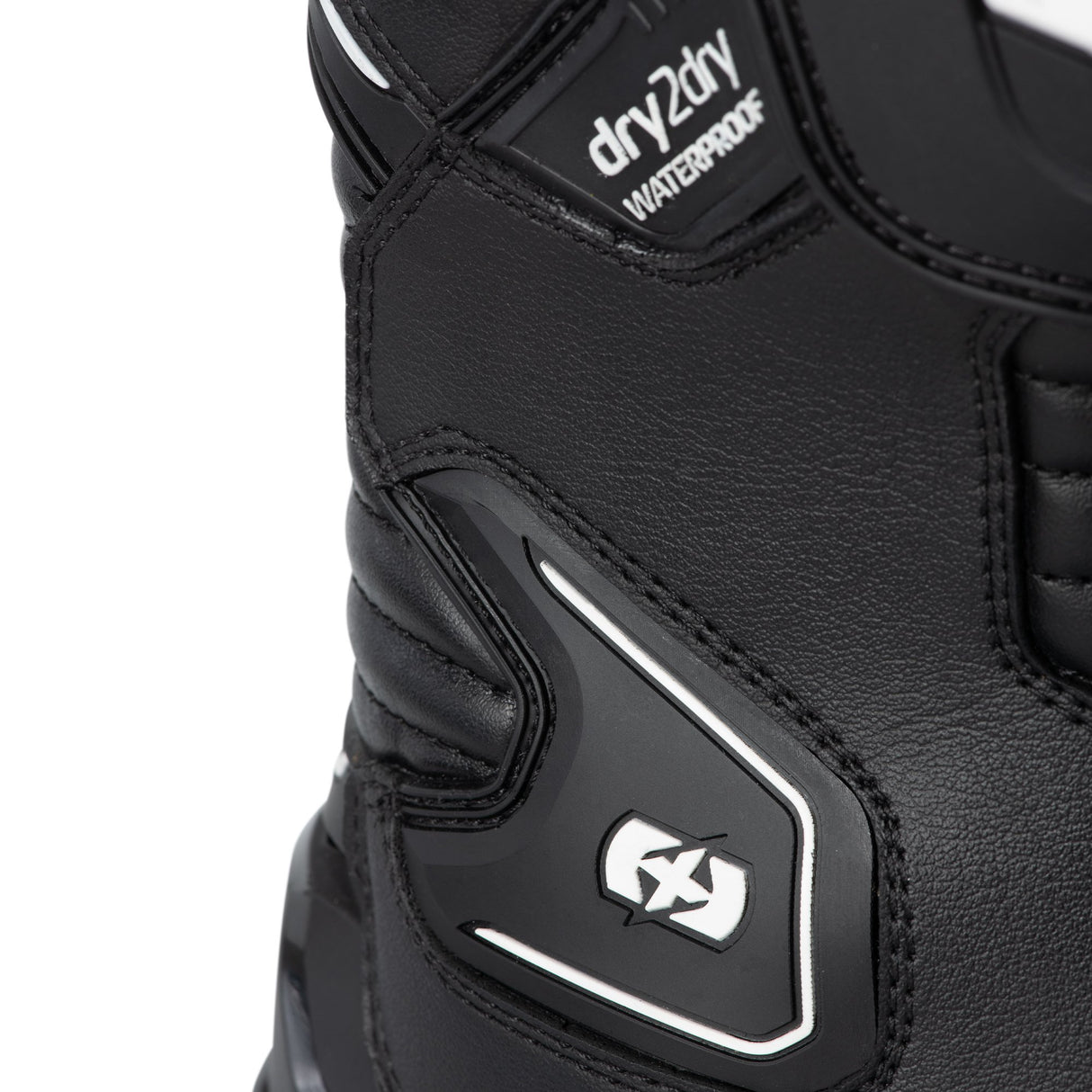 Oxford Cypher 1.0 D2D Motorcycle Boots - Black/White