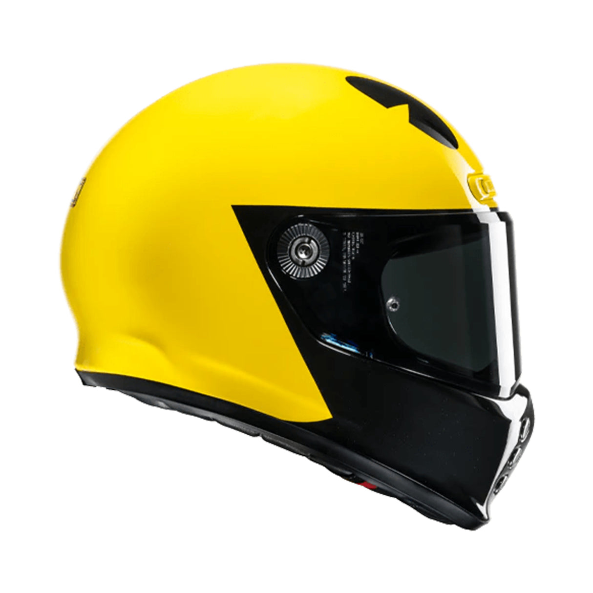 HJC V10 Pac-Man Bandai Namco MC3 Yellow Motorcycle Helmet