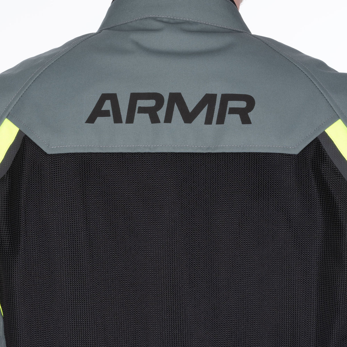 ARMR Eyoshi 3.0 Air Men's Motorcycle Jacket Black Green Fluo Yellow