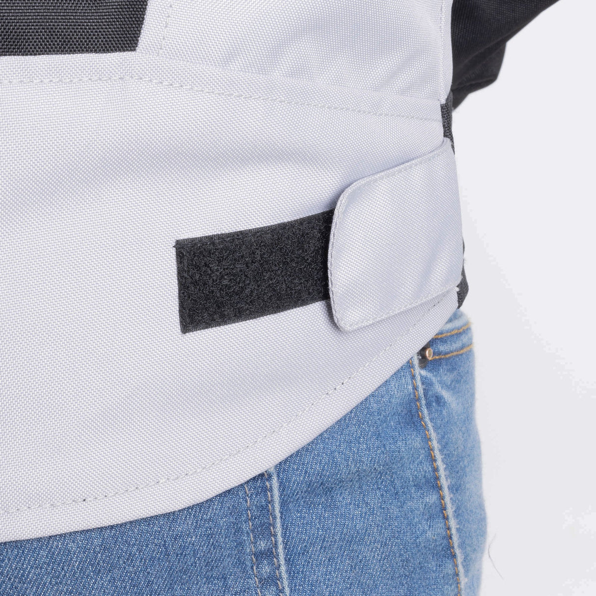 ARMR Eyoshi 3.0 Men's Waterproof Motorcycle Jacket Black Light Grey Blue