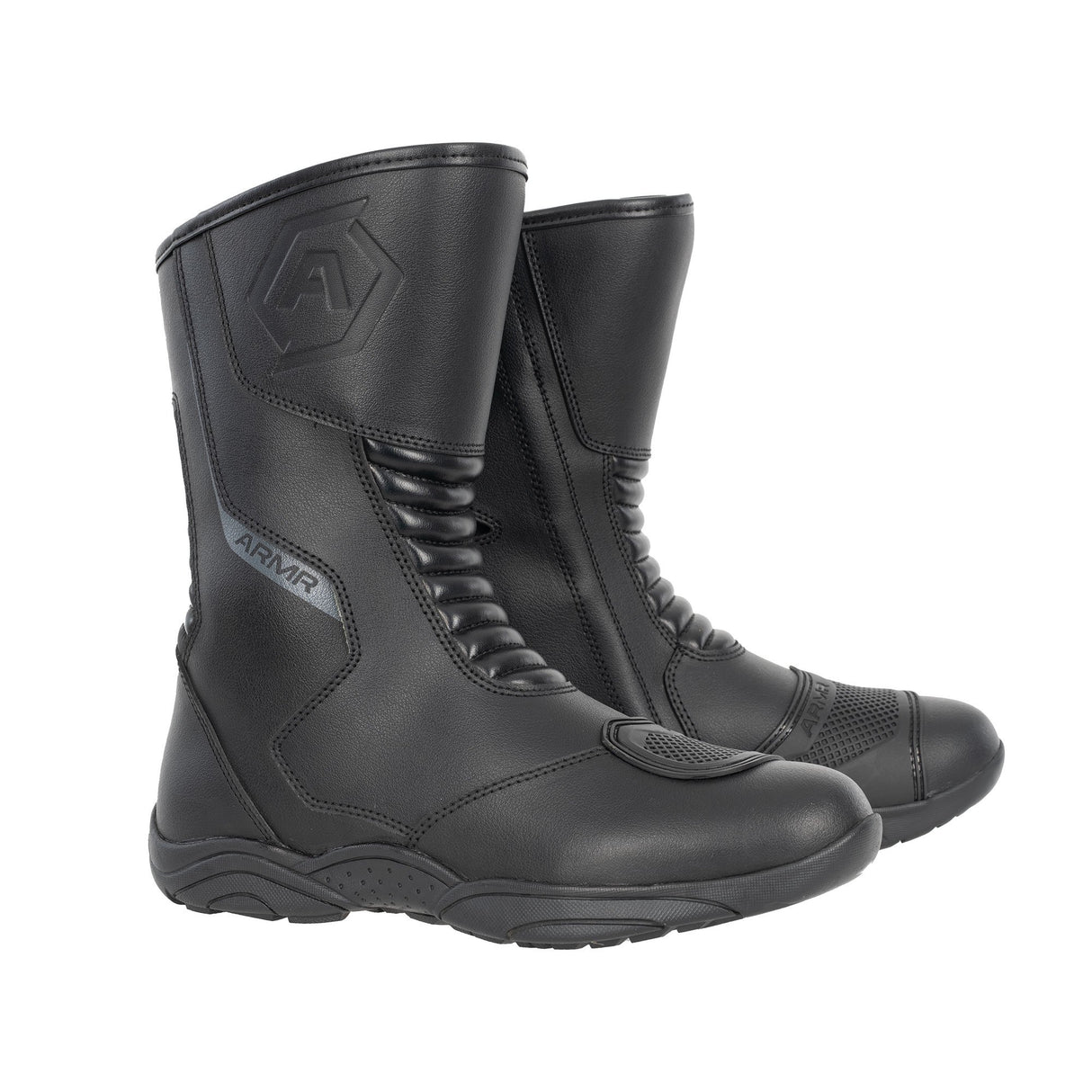 ARMR Kiso 4.0 Waterproof Motorcycle Boots Black Mens