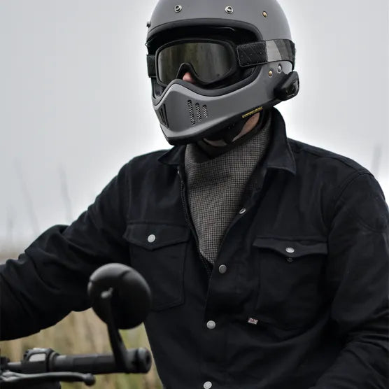 Oxford Kickback 2.0 Armoured Mens Shirt Black